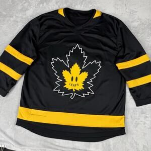 Toronto Maple Leafs x Drew House Bieber Double Side Hockey Jersey Sz L Fanatics
